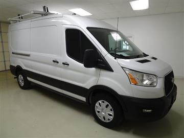 2021 Ford Transit Cargo Van T-250 130" Med Rf 9070 GVWR RWD