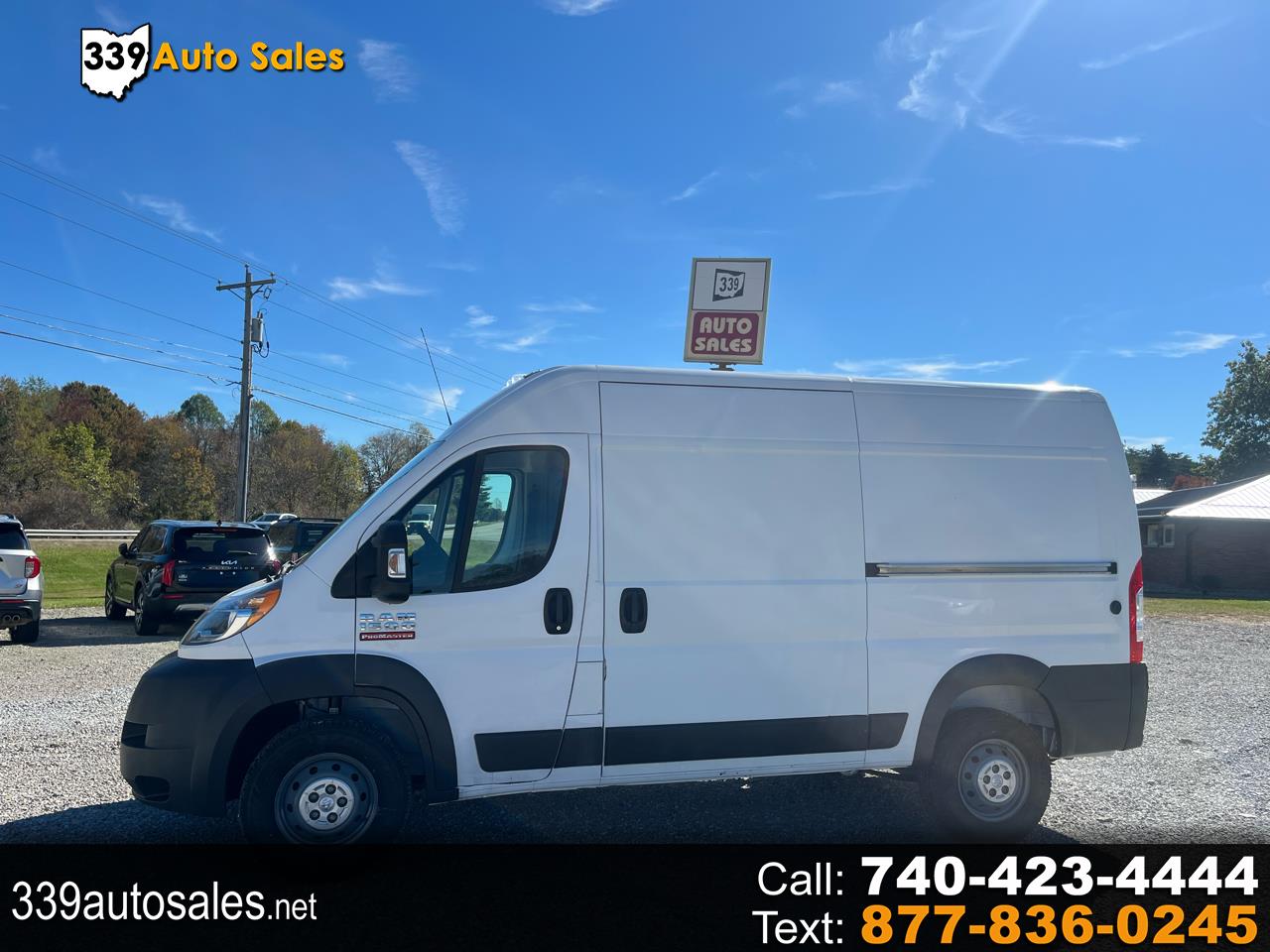 2017 RAM Promaster 1500 High Roof Tradesman 136-in. WB