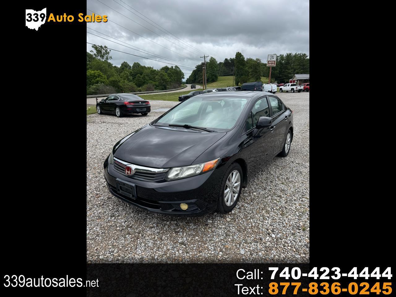 2012 Honda Civic EX Sedan 5-Speed AT