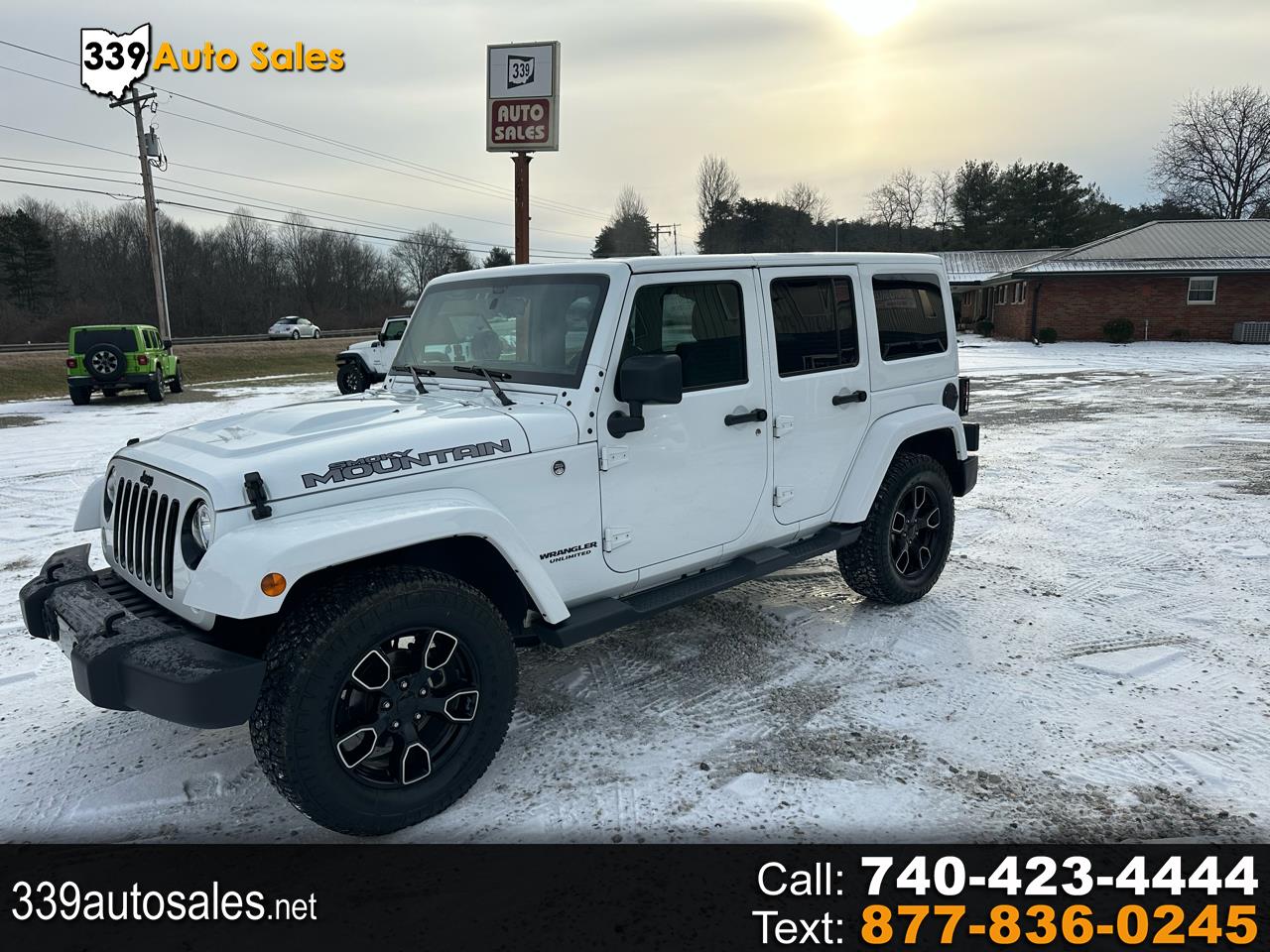 2017 Jeep Wrangler Unlimited Sahara 4WD