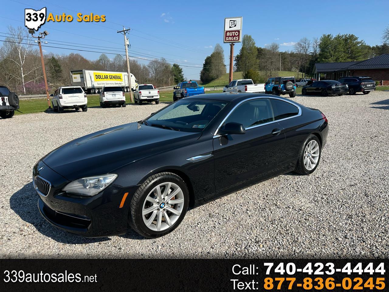 2013 BMW 6 Series 2dr Cpe 640i