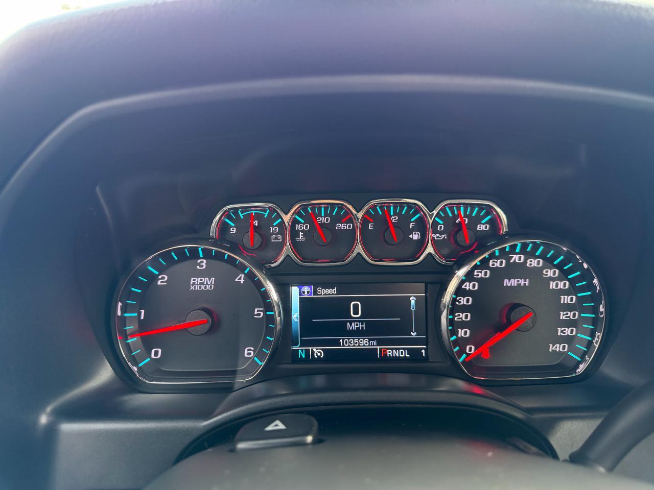 Chevrolet Silverado 2500HD 4WD Crew Cab 153.7" LT 2019