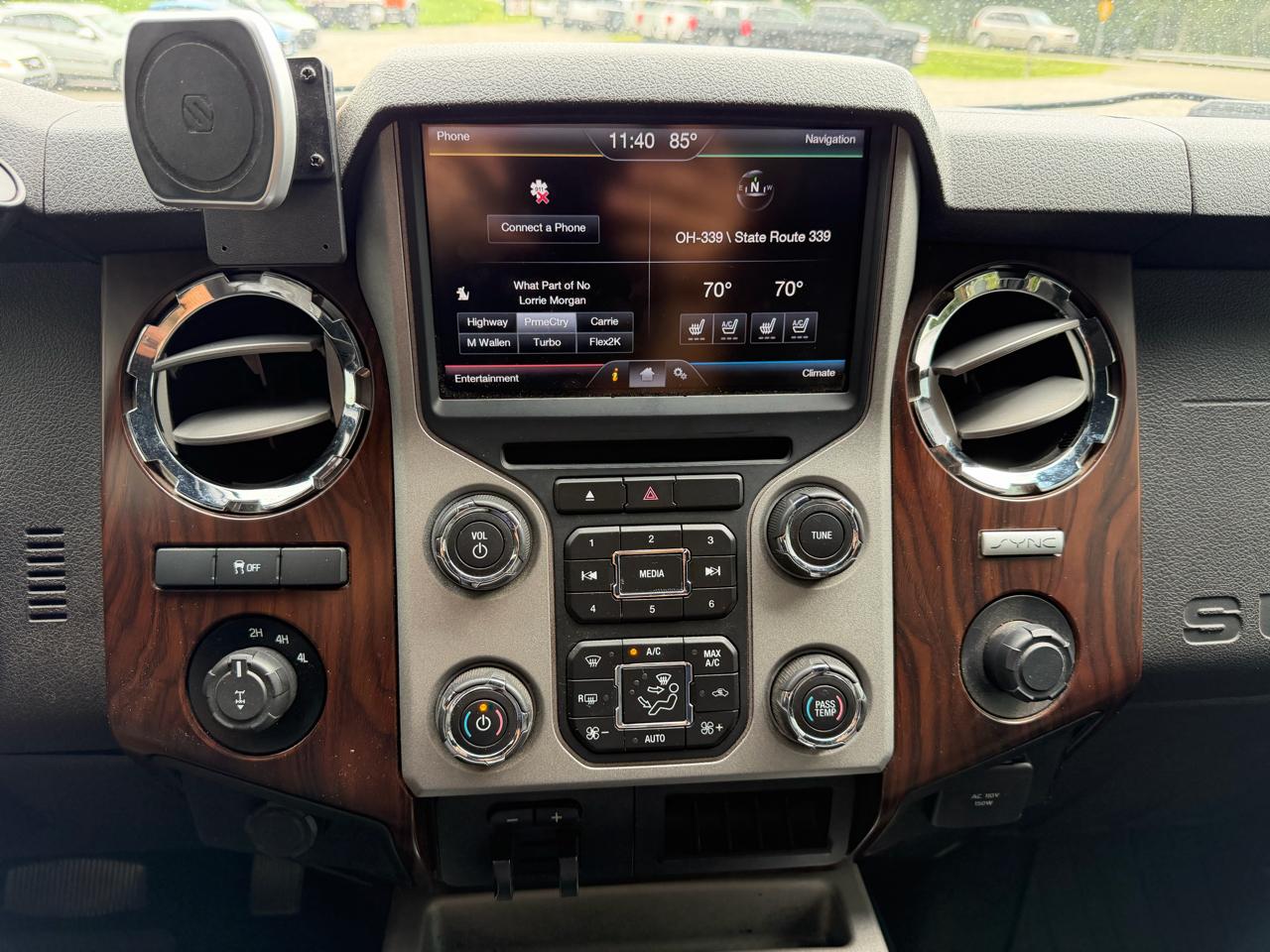 Ford Super Duty F-250 SRW 4WD Crew Cab 172" Lariat 2016