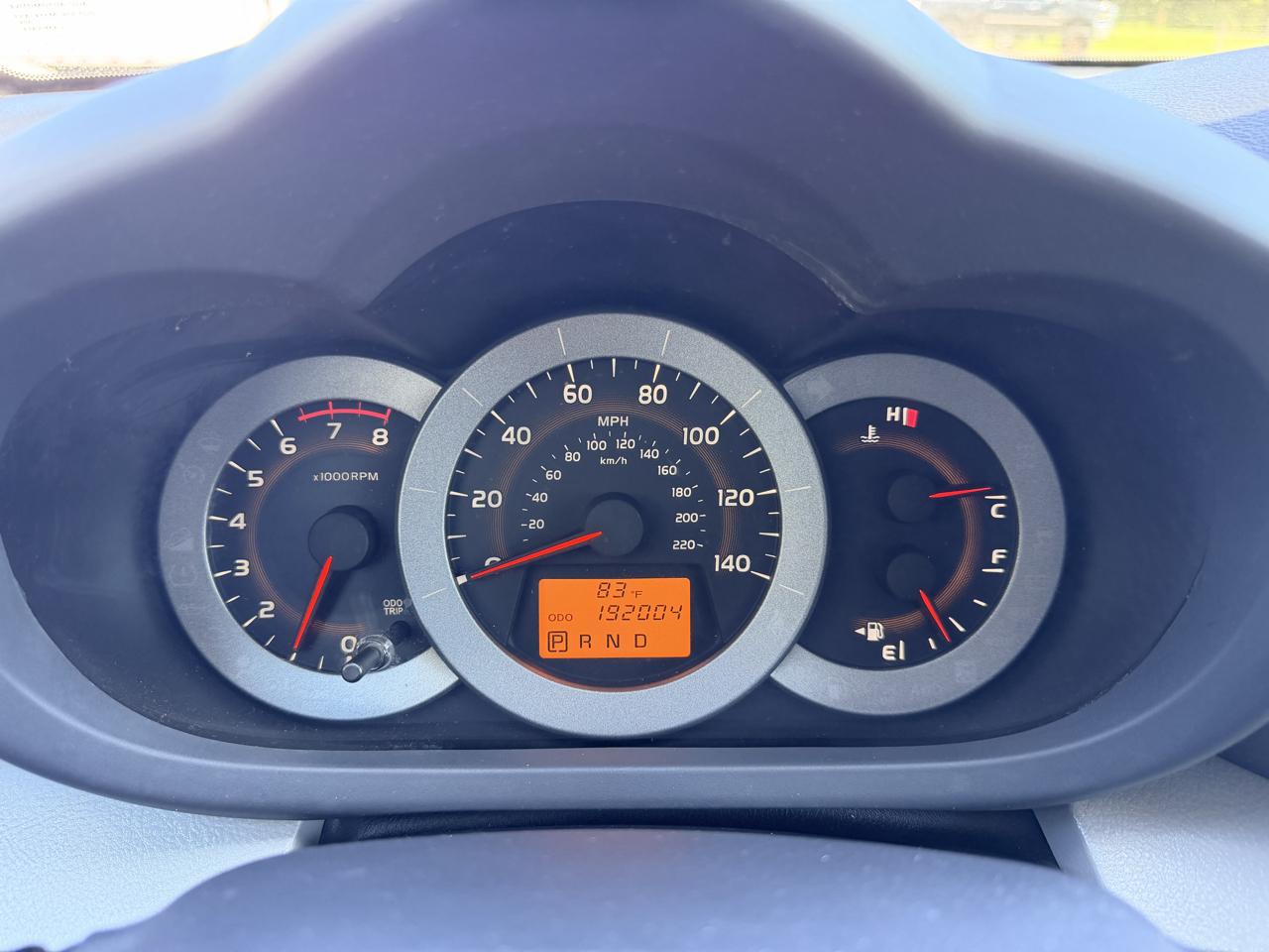 Toyota RAV4 4WD 4dr I4 (Natl) 2012