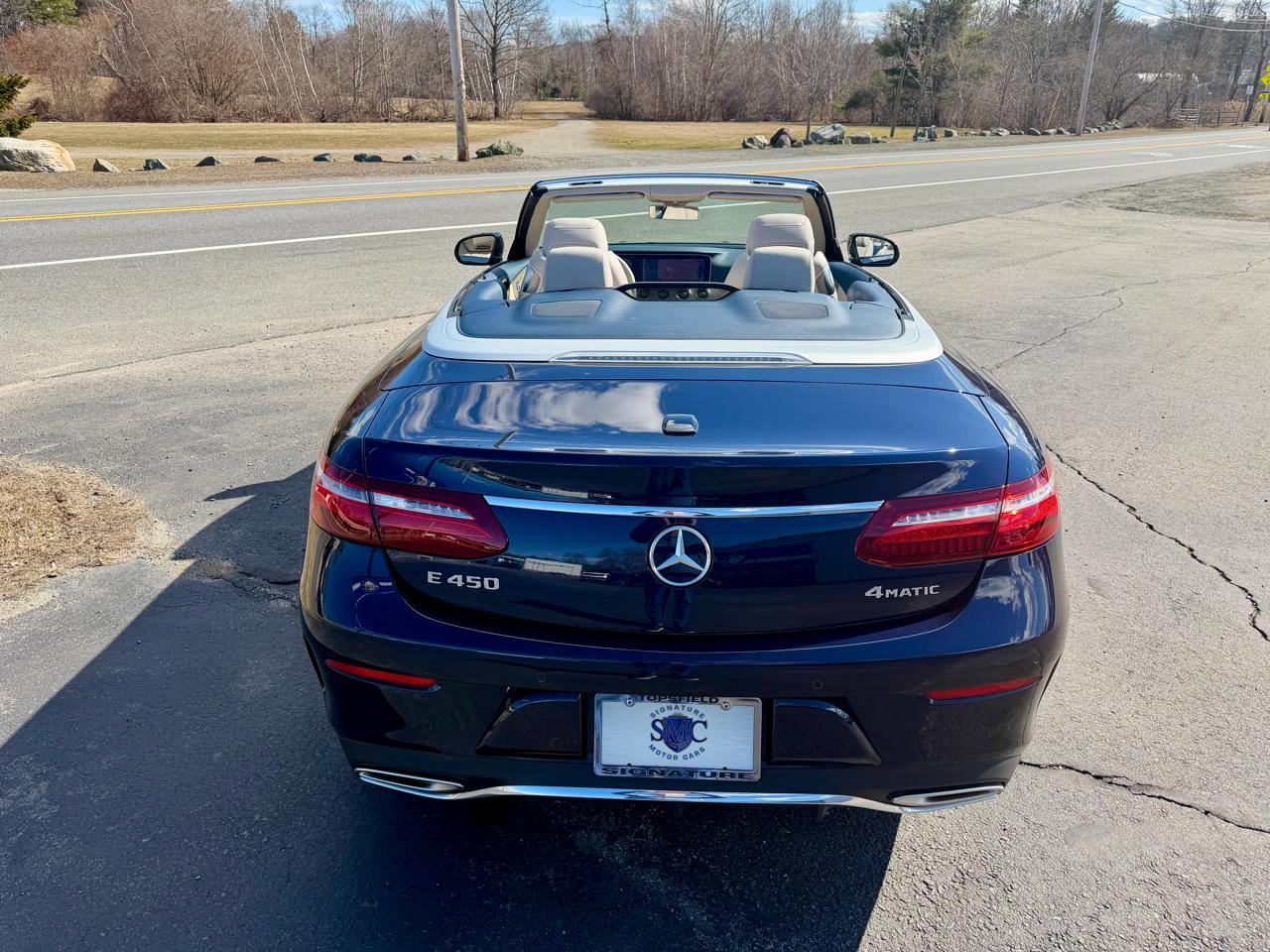 Mercedes-Benz E-Class E450 Convertible 4MATIC 2020