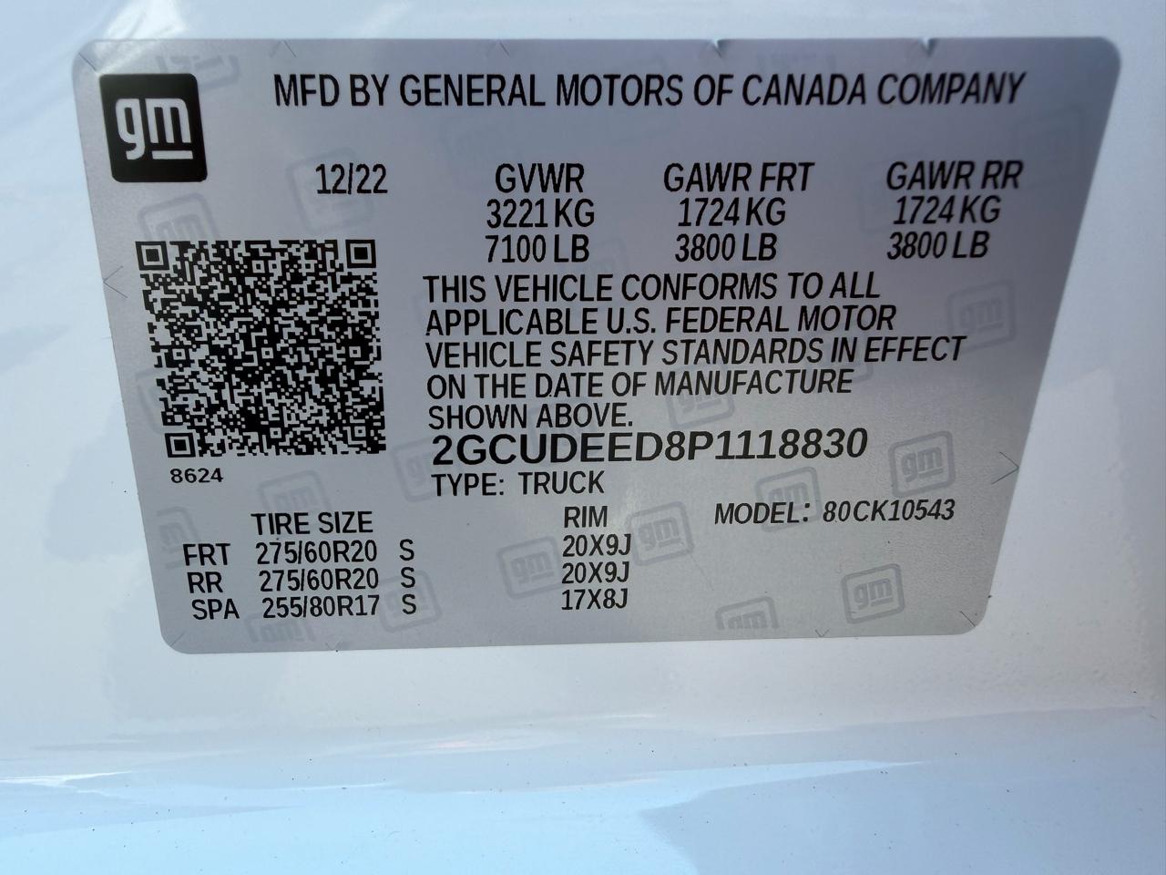 Chevrolet Silverado 1500 RST Crew Cab 4WD 2023