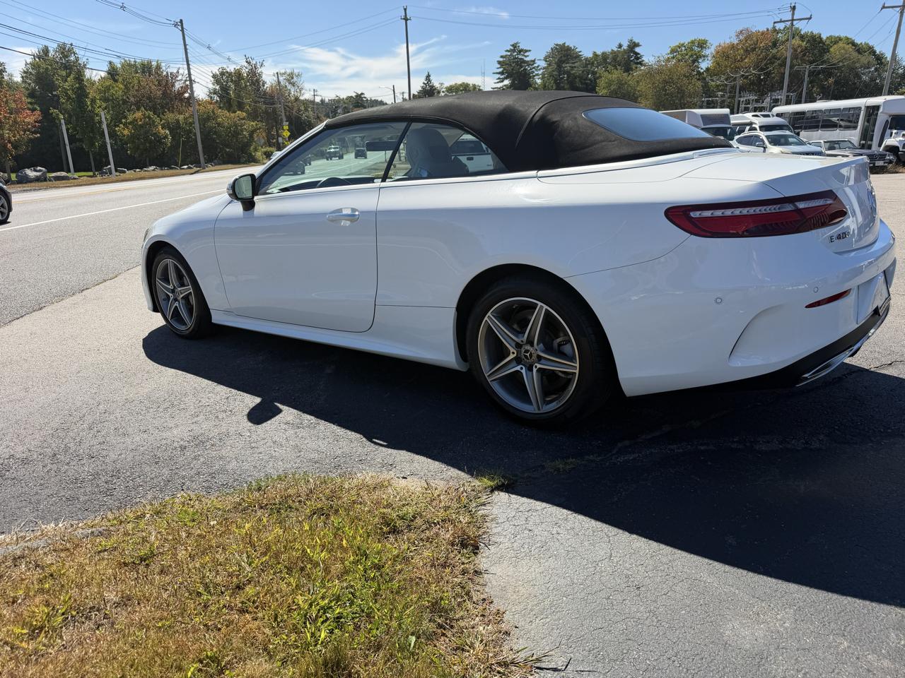 Mercedes-Benz E-Class E400 4MATIC Cabriolet 2018