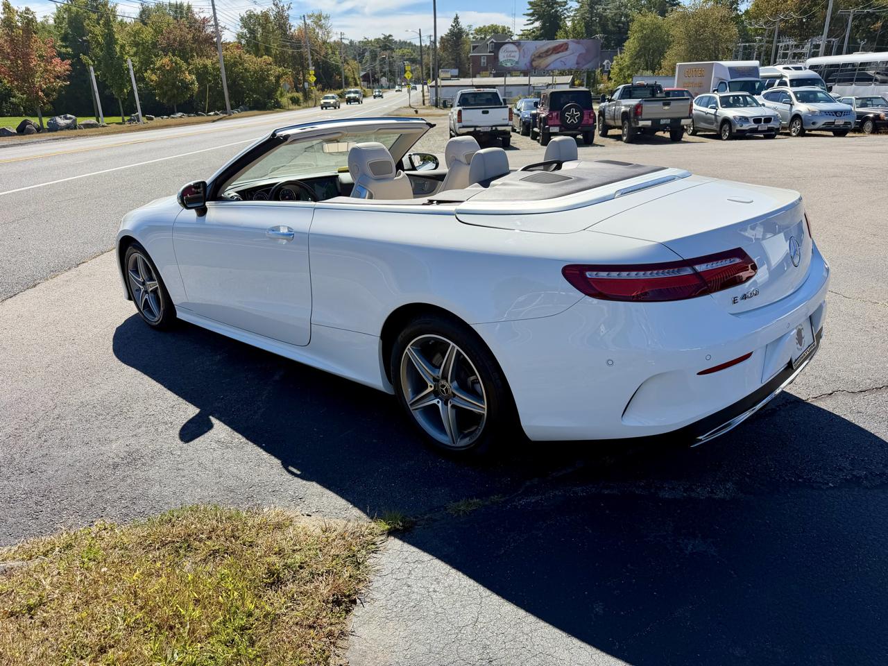 Mercedes-Benz E-Class E400 4MATIC Cabriolet 2018