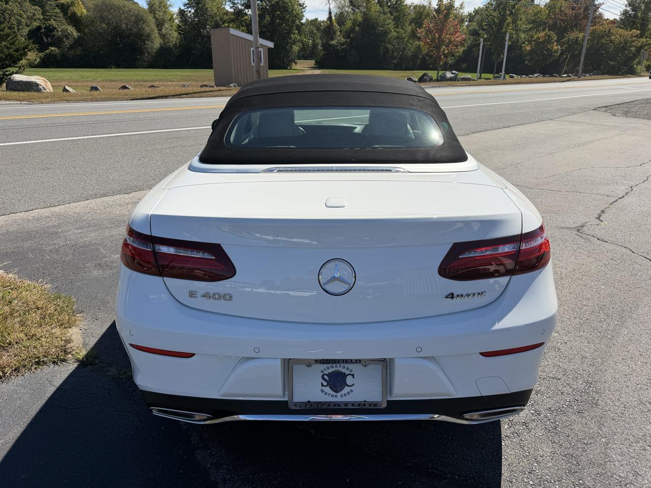 Mercedes-Benz E-Class E400 4MATIC Cabriolet 2018