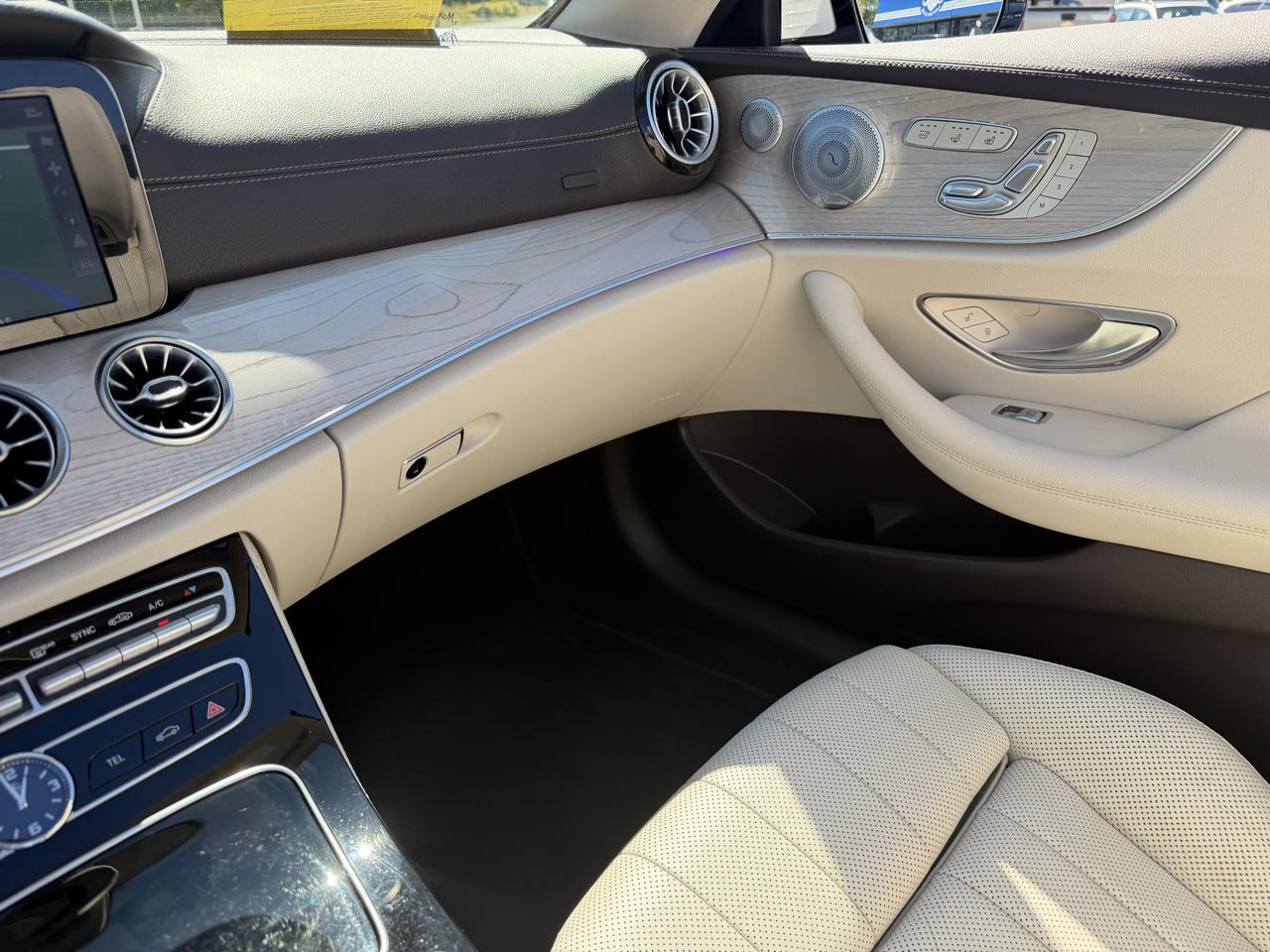 Mercedes-Benz E-Class E400 4MATIC Cabriolet 2018
