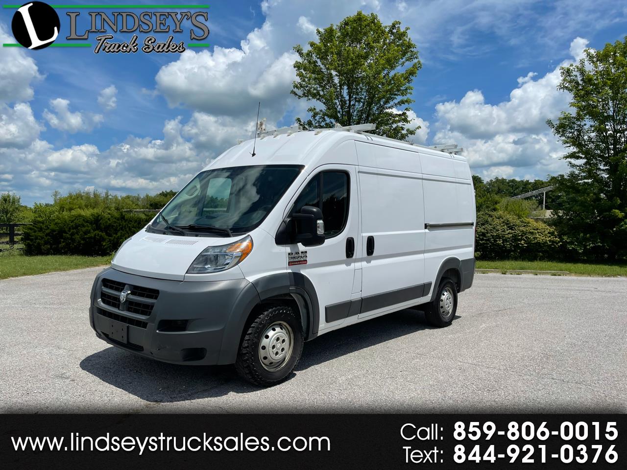 Used 2018 RAM Promaster 2500 High Roof Tradesman 136in. WB for Sale in