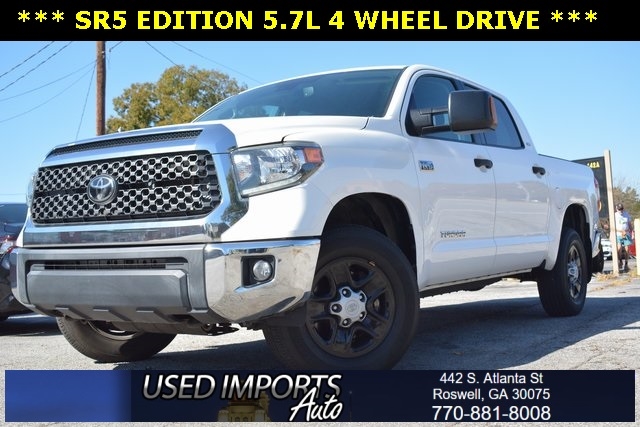2021 Toyota Tundra 4WD SR5 CrewMax 5.5' Bed 5.7L (Natl)