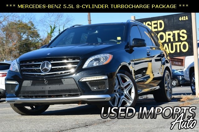 Mercedes-Benz M-Class 4MATIC 4dr ML 63 AMG 2015