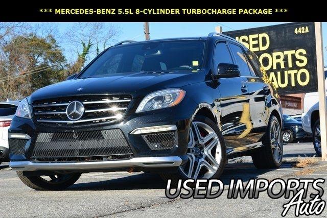 Mercedes-Benz M-Class 4MATIC 4dr ML 63 AMG 2015