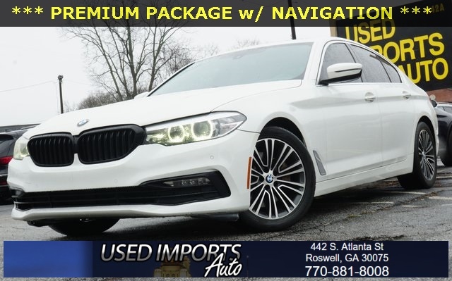2018 BMW 5 Series 530i Sedan