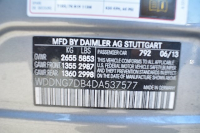 Mercedes-Benz S-Class 4dr Sdn S 550 RWD 2013