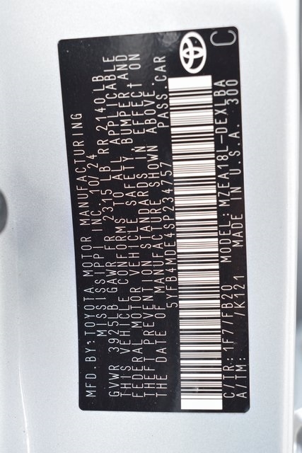 Toyota Corolla LE CVT (Natl) 2025