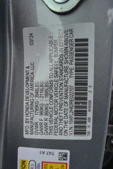 Honda Civic Hatchback Sport CVT 2024