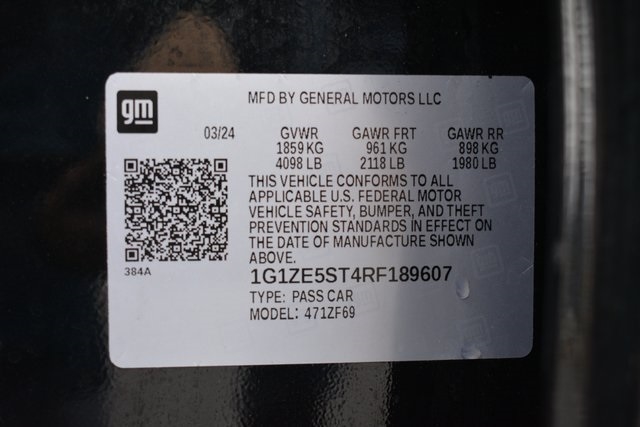 Chevrolet Malibu 4dr Sdn 2LT 2024