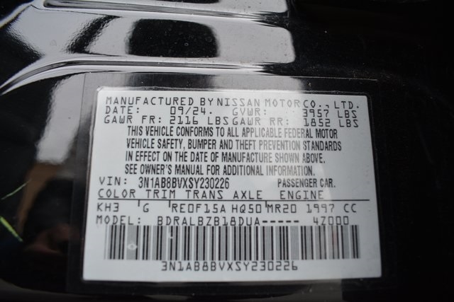 Nissan Sentra S CVT 2025