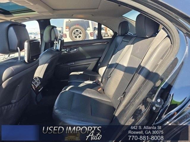 Mercedes-Benz S-Class 4dr Sdn S 550 4MATIC 2013