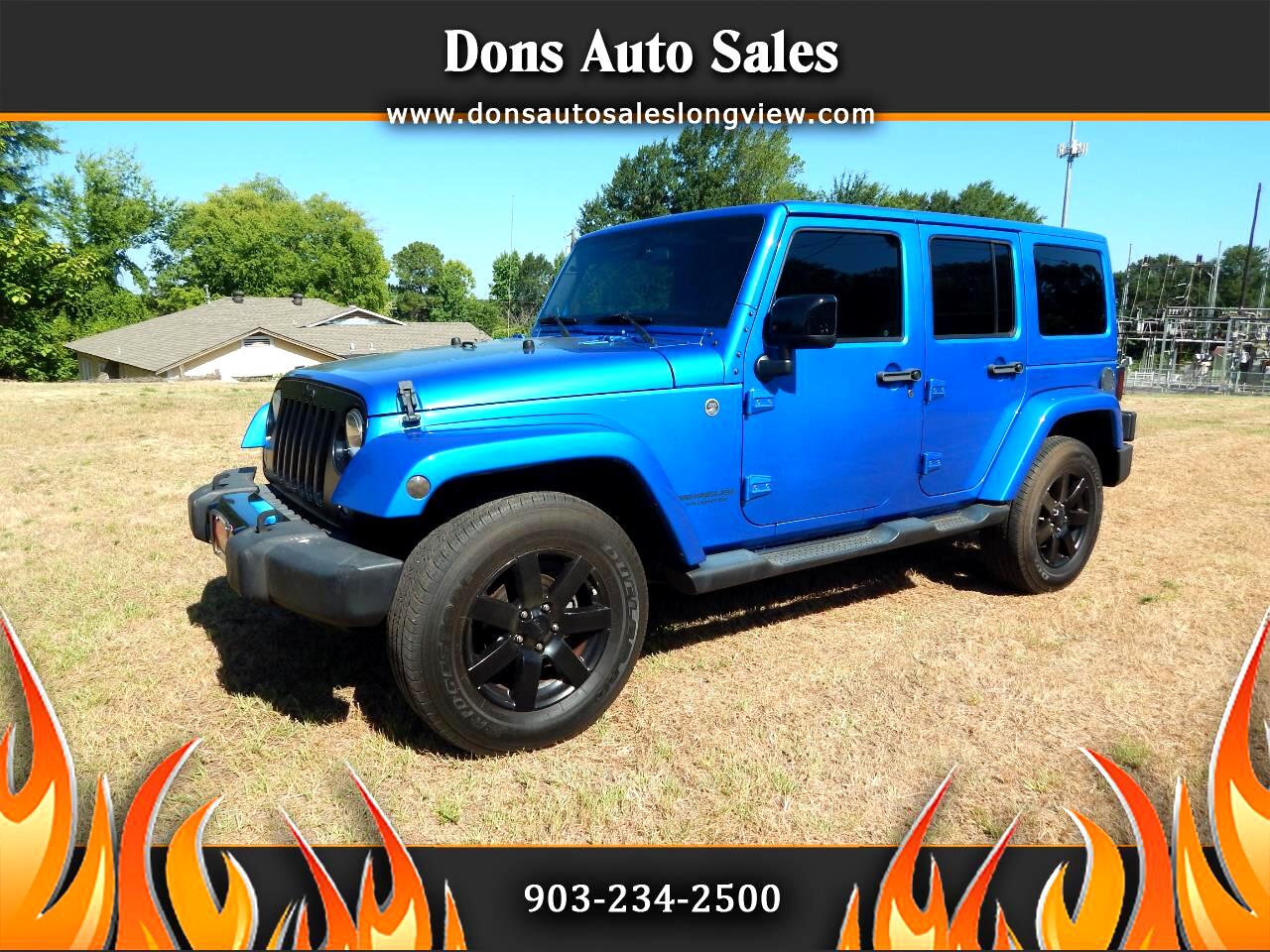 Jeep Wrangler Unlimited 4WD 4dr Altitude 2014