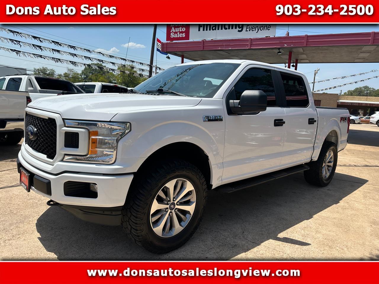 Used 2018 Ford F150 XLT SuperCrew Short Bed 4WD for Sale in Longview