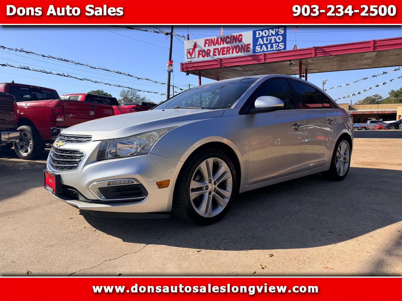 2016 Chevrolet Cruze Limited 4dr Sdn LTZ