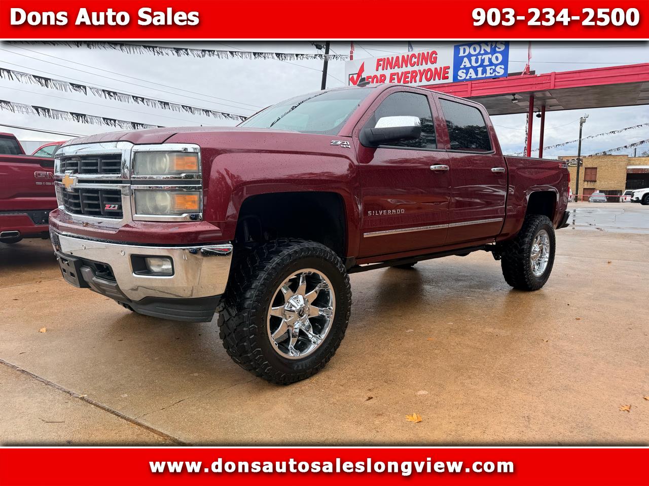 2014 Chevrolet Silverado 1500 4WD Crew Cab 143.5" LTZ w/2LZ