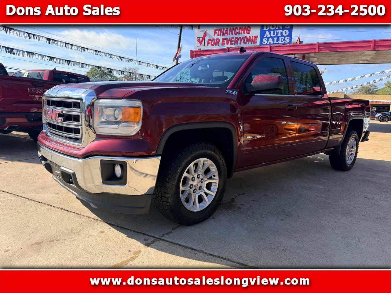 2014 GMC Sierra 1500 4WD Crew Cab 153.0" SLE