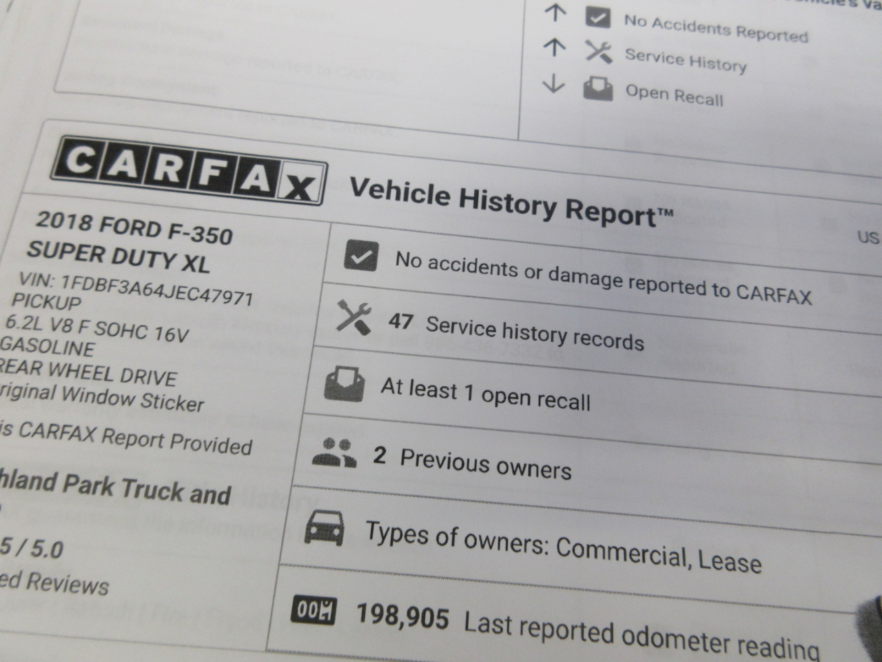 Ford F-350 SD XL 2WD 2018 Ford F-350 SD XL 2WD 2018