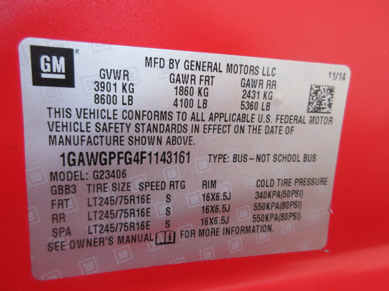 Chevrolet Express LS 2500 2015 Chevrolet Express LS 2500 2015