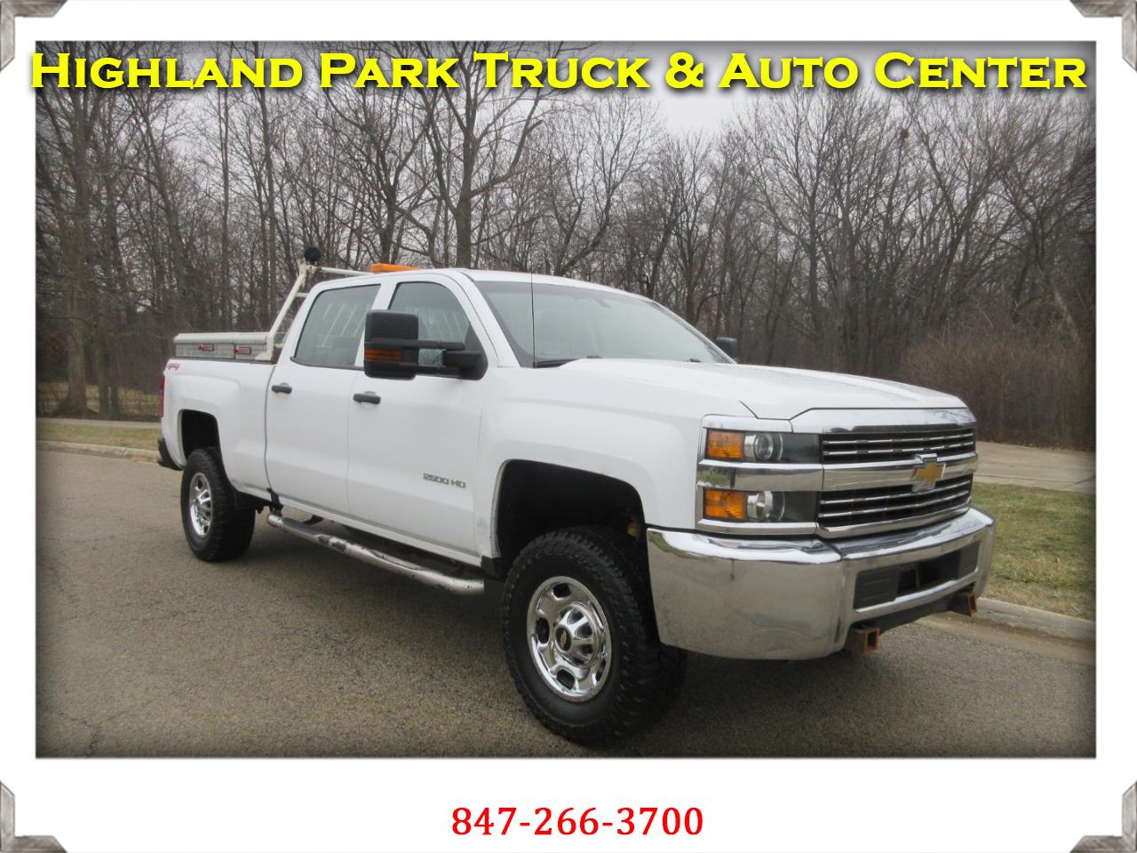 2018 Chevrolet Silverado 2500HD Work Truck Crew Cab 4WD