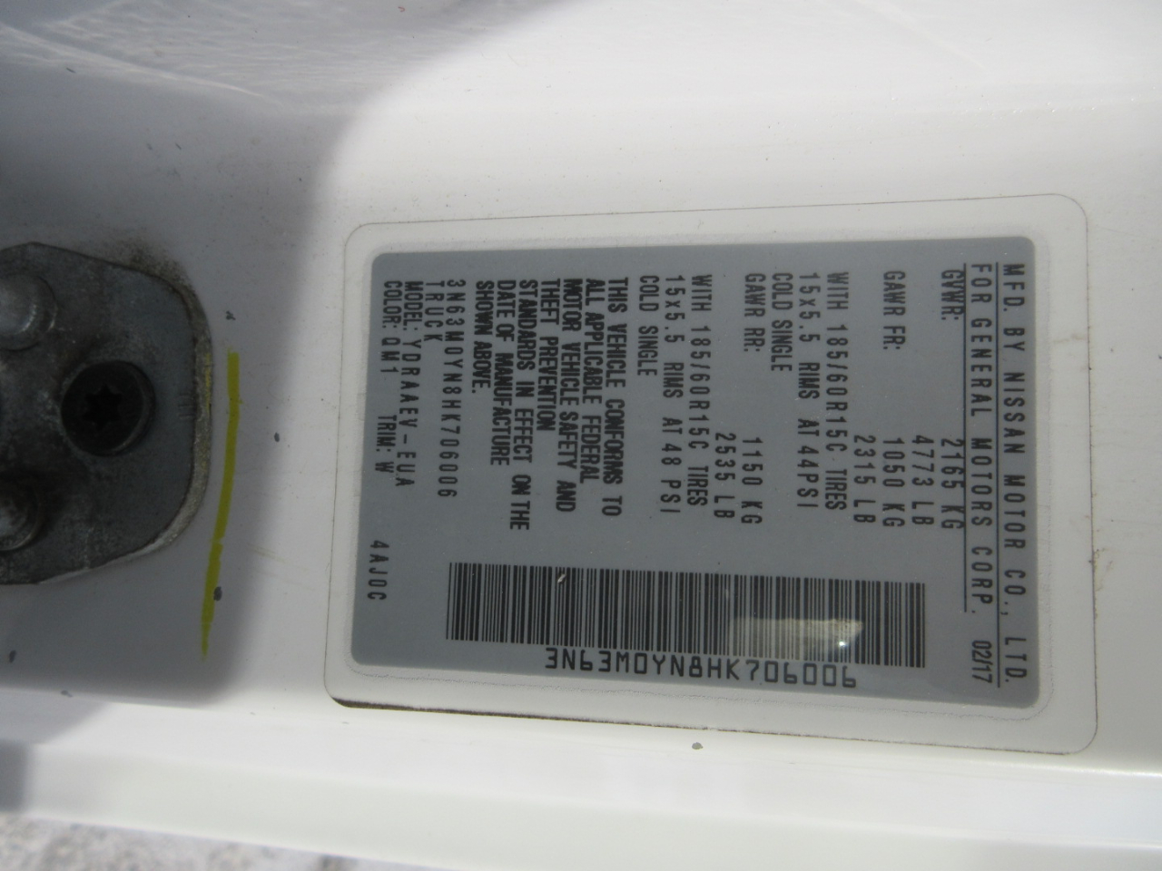 Chevrolet City Express LS 2017