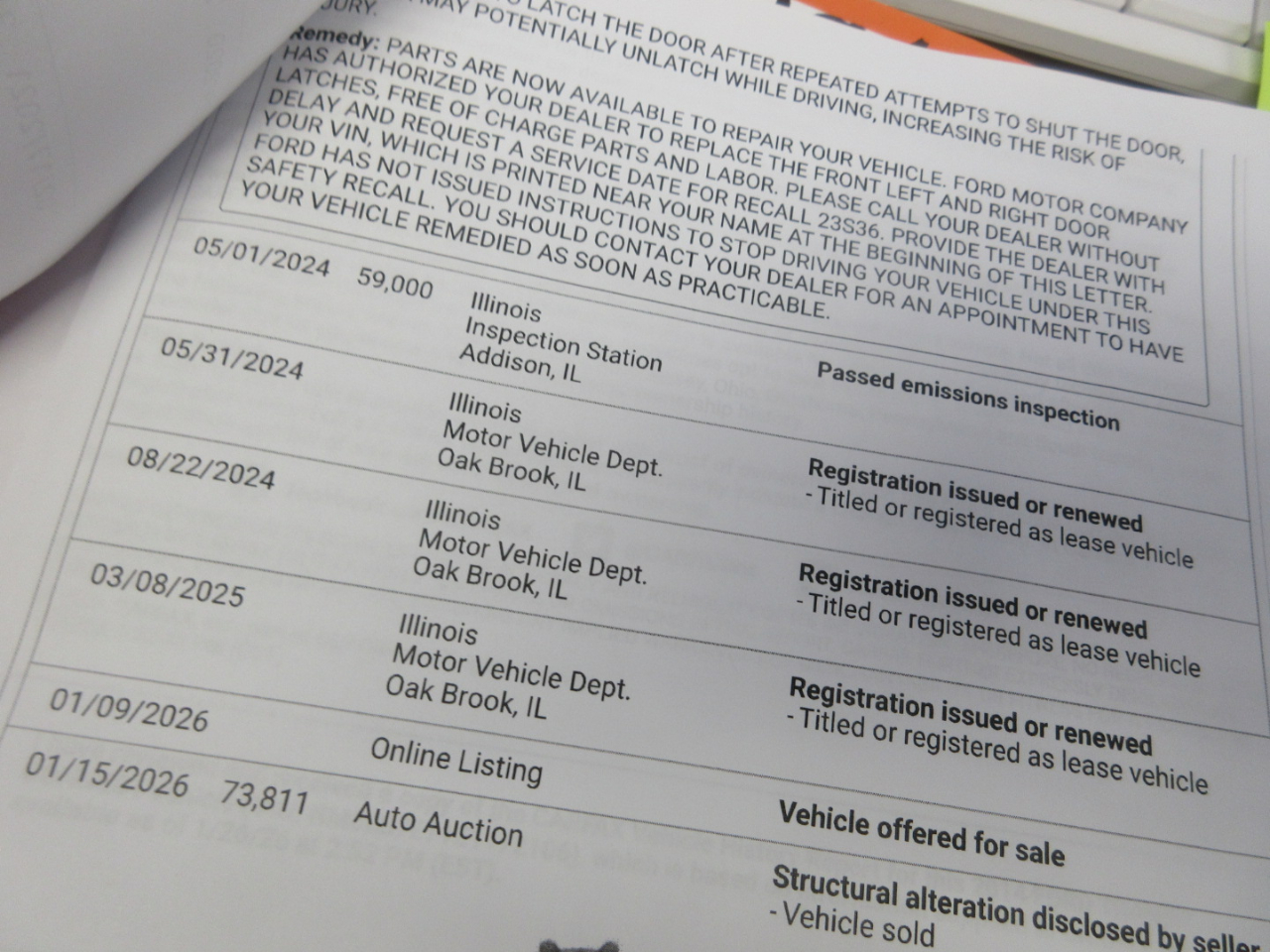 Ford Transit Connect XL LWB 2014