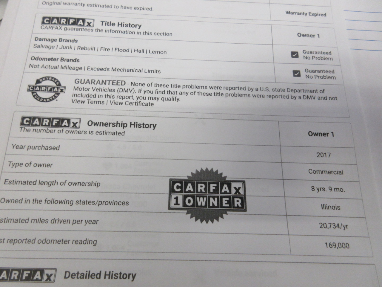 Chevrolet Express 2500 Cargo 2017