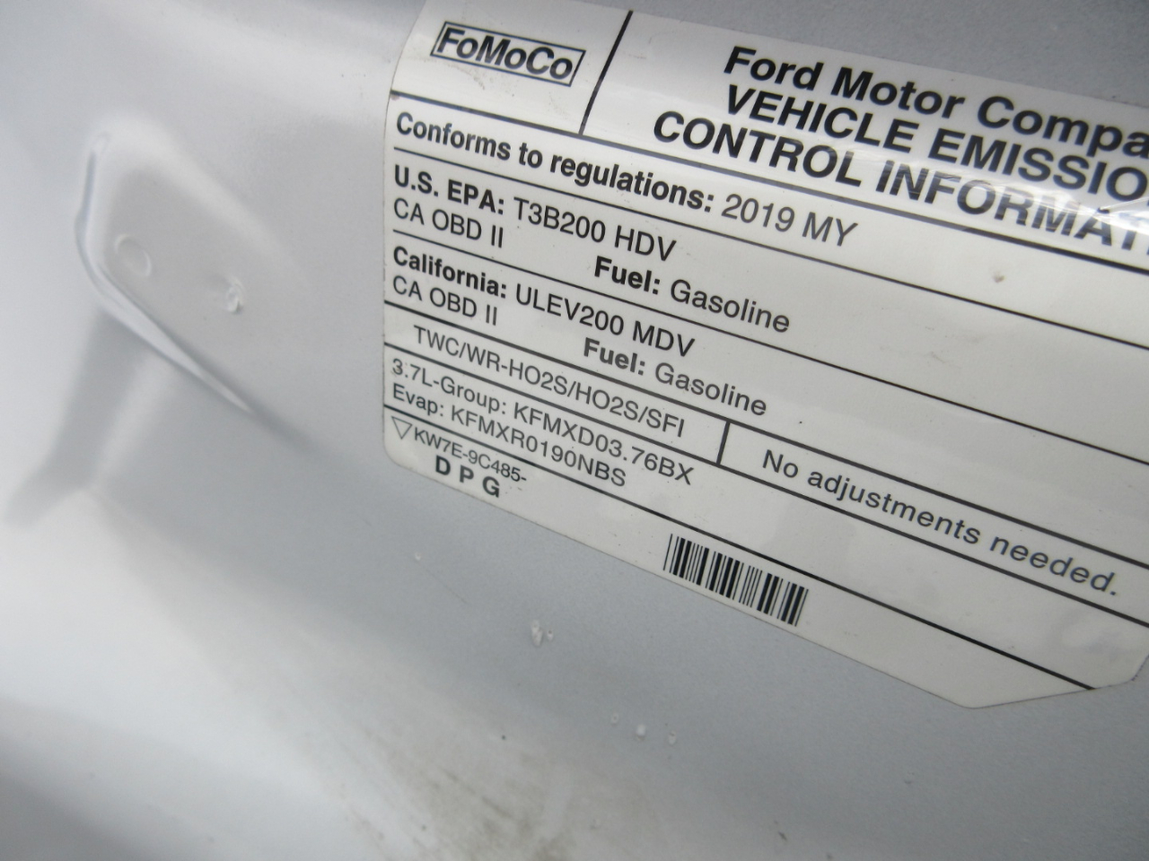 Ford Transit 250 Van Med. Roof w/Sliding Pass. 148-in. WB 2019