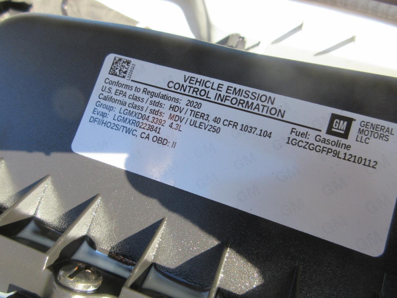 Chevrolet Express 3500 Cargo 2020