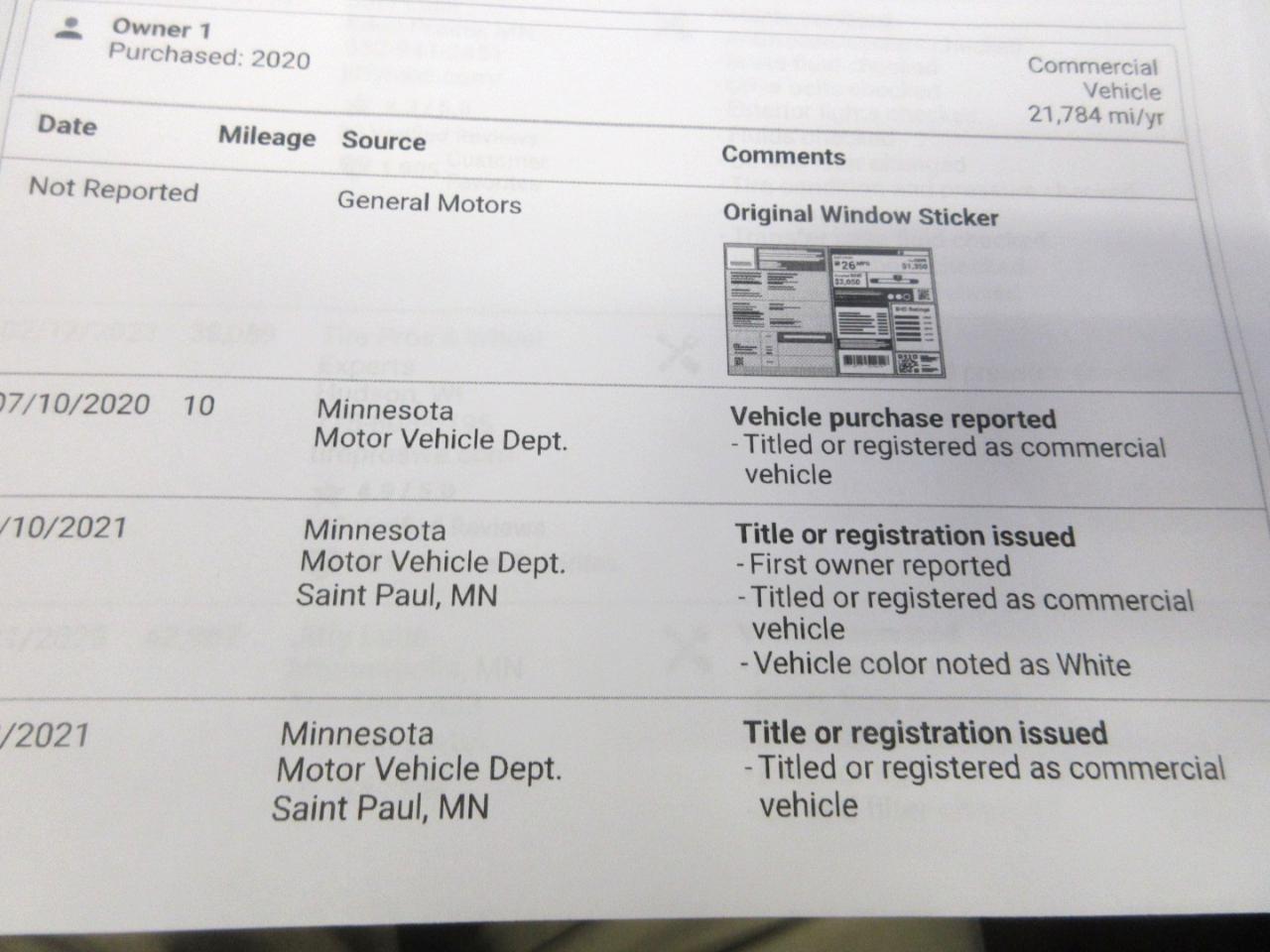 Chevrolet Express 3500 Cargo 2020