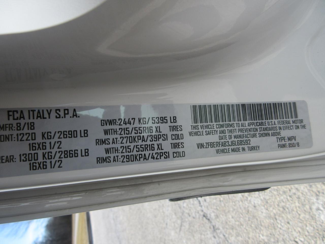 RAM ProMaster City Wagon 2018