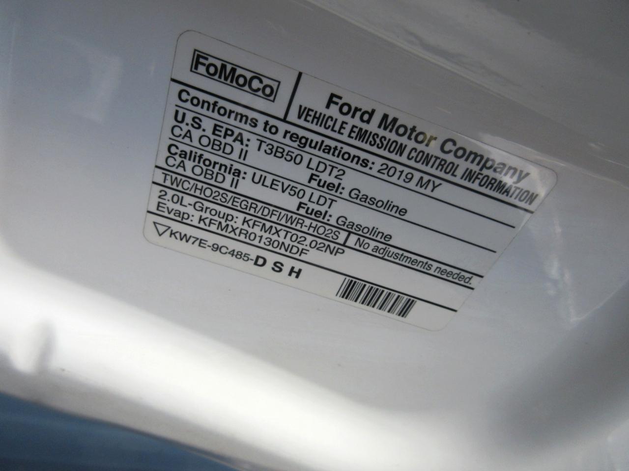 Ford Transit Connect Cargo Van XL LWB w/Rear 180 Degree Door 2019