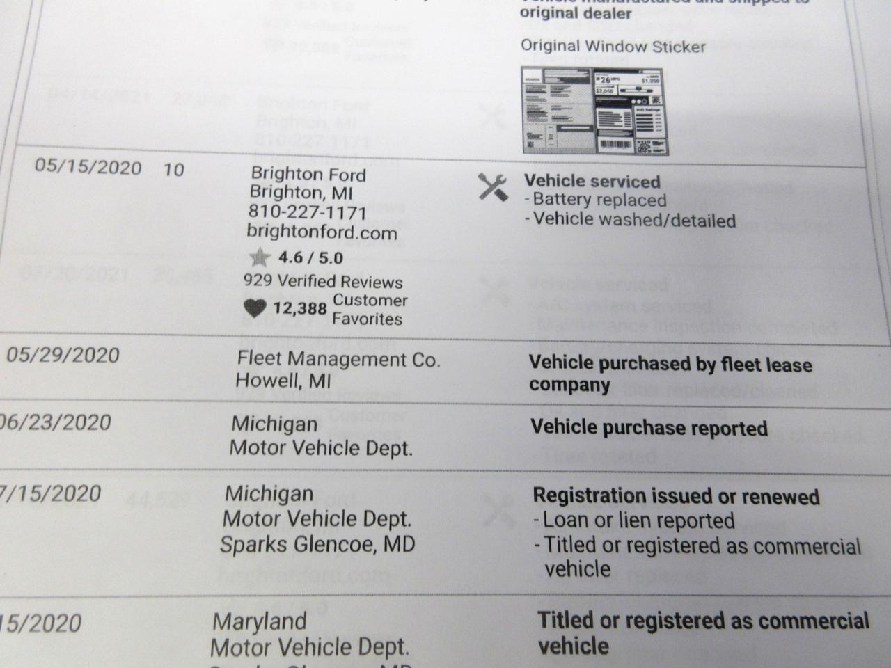 Ford Transit Connect Cargo Van XL LWB w/Rear 180 Degree Door 2019