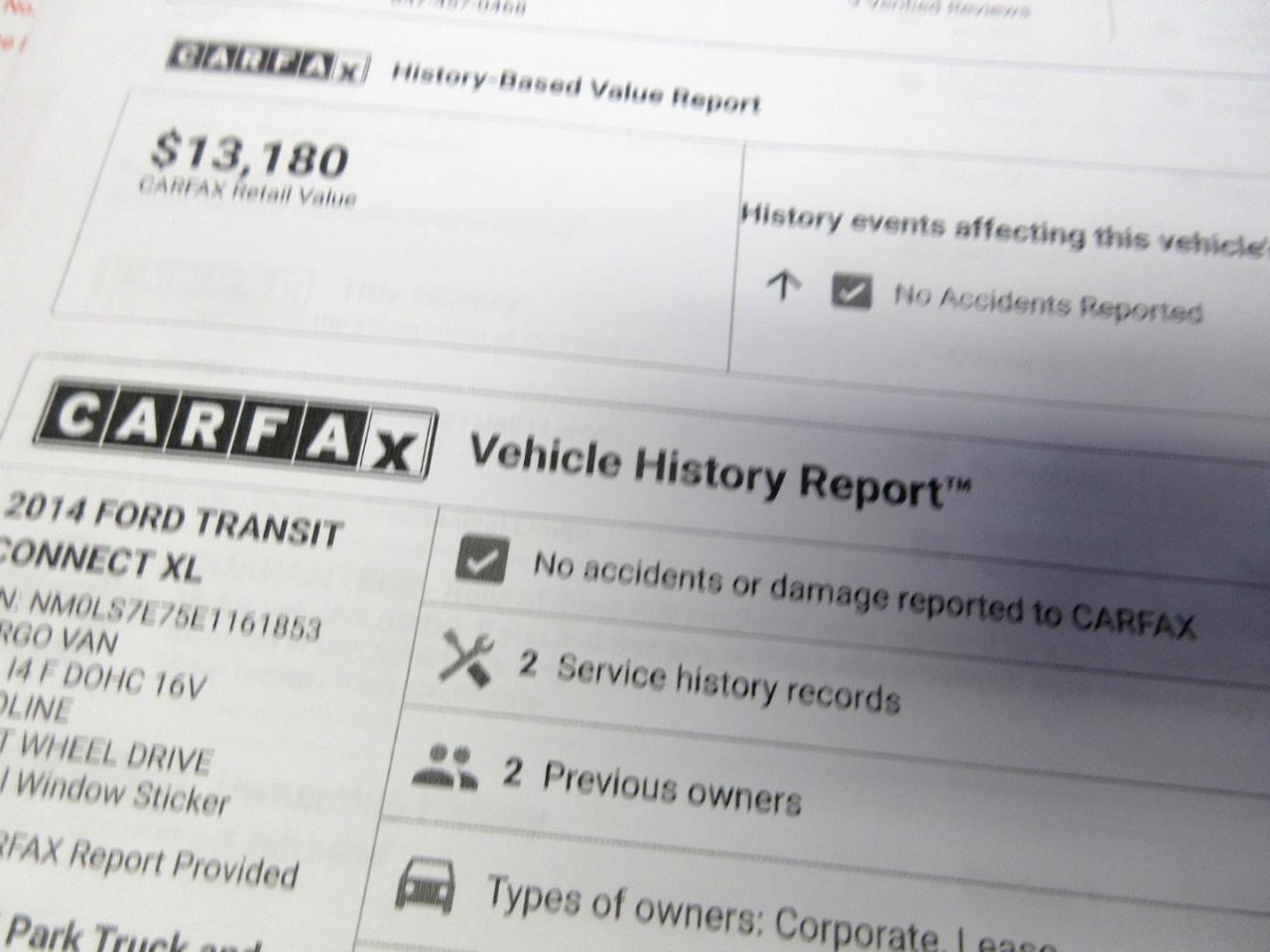 Ford Transit Connect XL LWB 2014