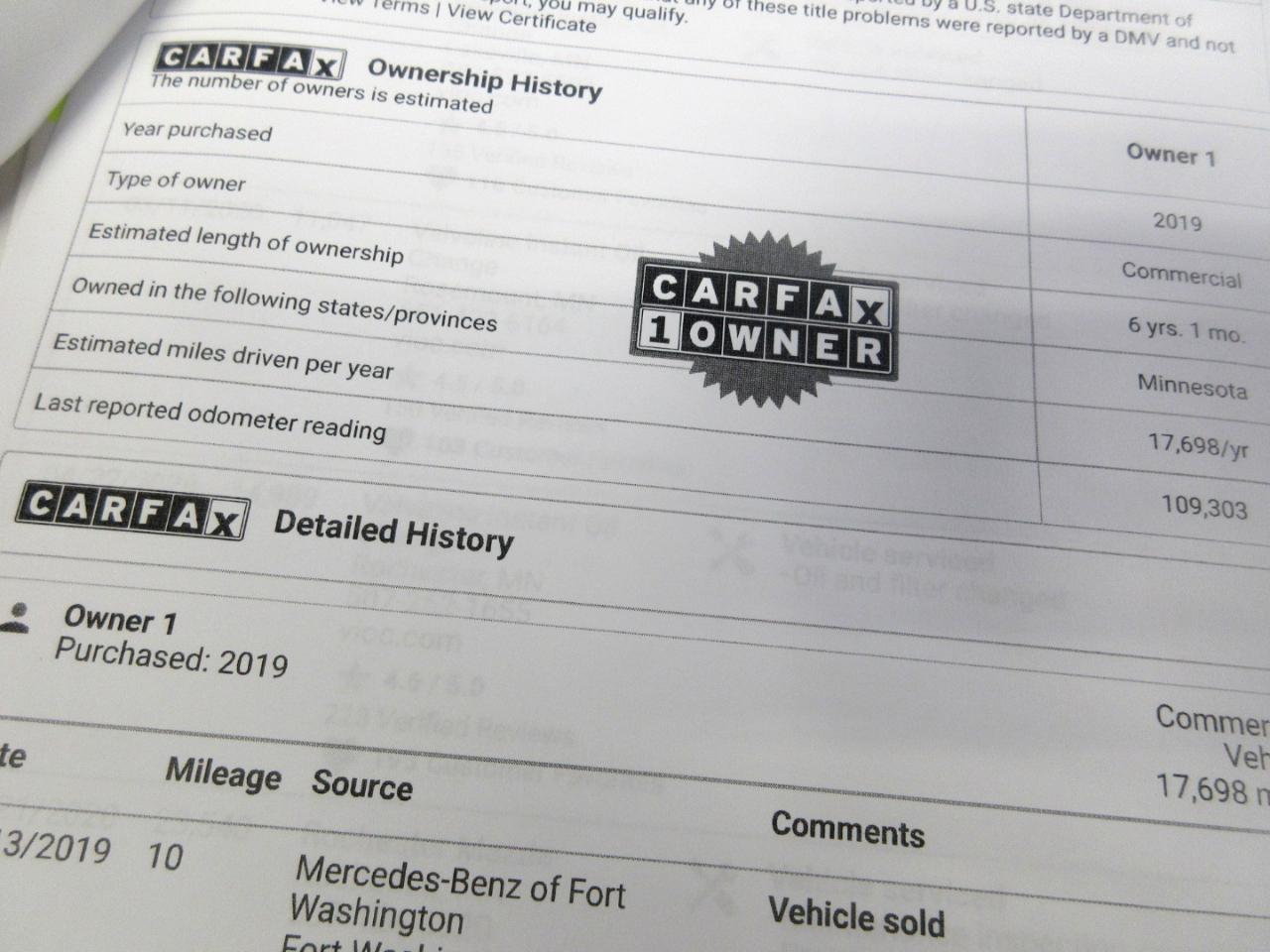 Mercedes-Benz Metris 126 WB Cargo 2019