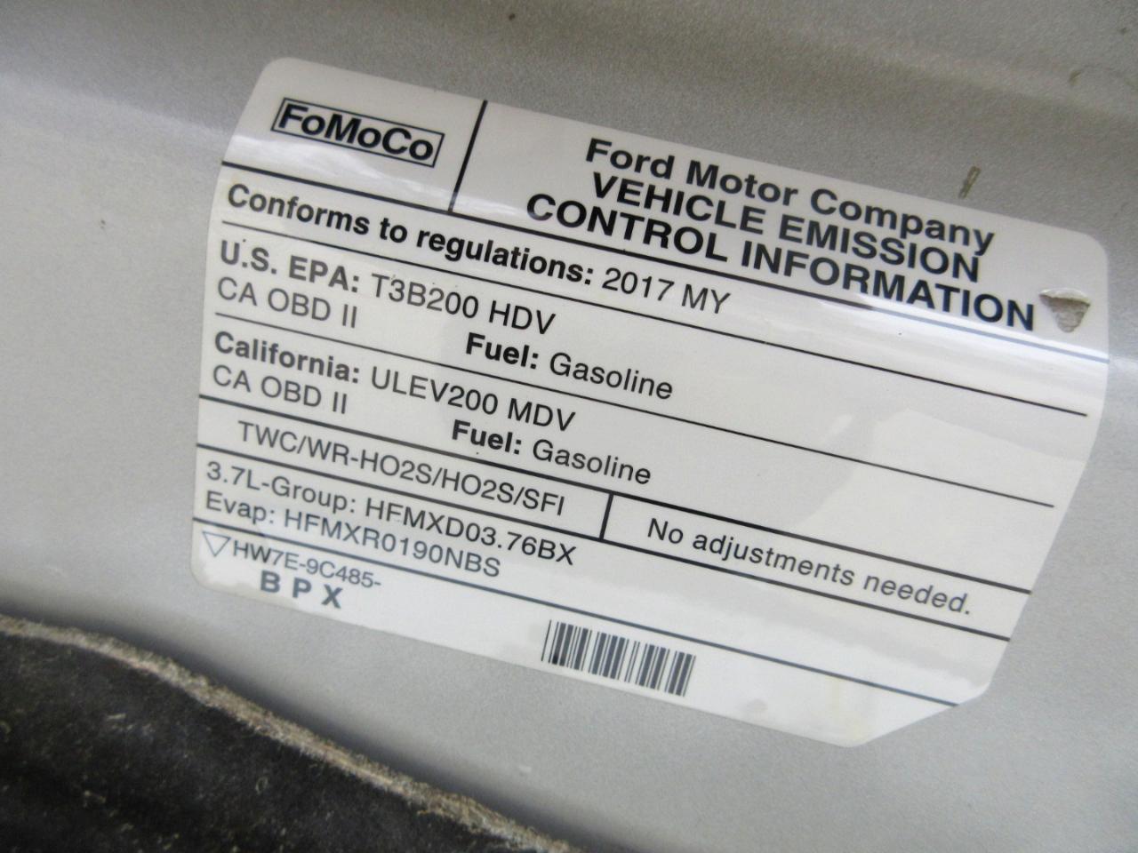 Ford Transit T-150 130" Low Rf 8600 GVWR Sliding RH Dr 2017