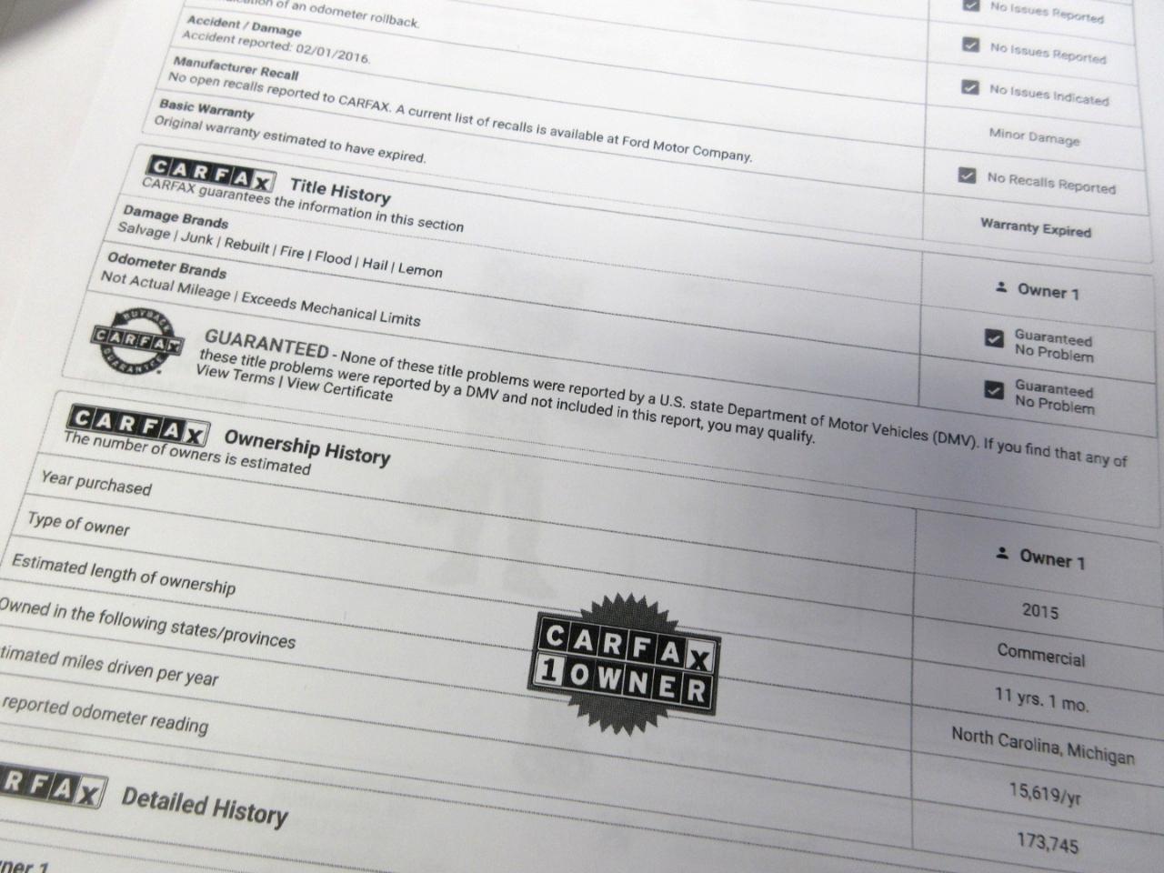 Ford Transit 150 Van Low Roof w/Sliding Pass. 130-in. WB 2015