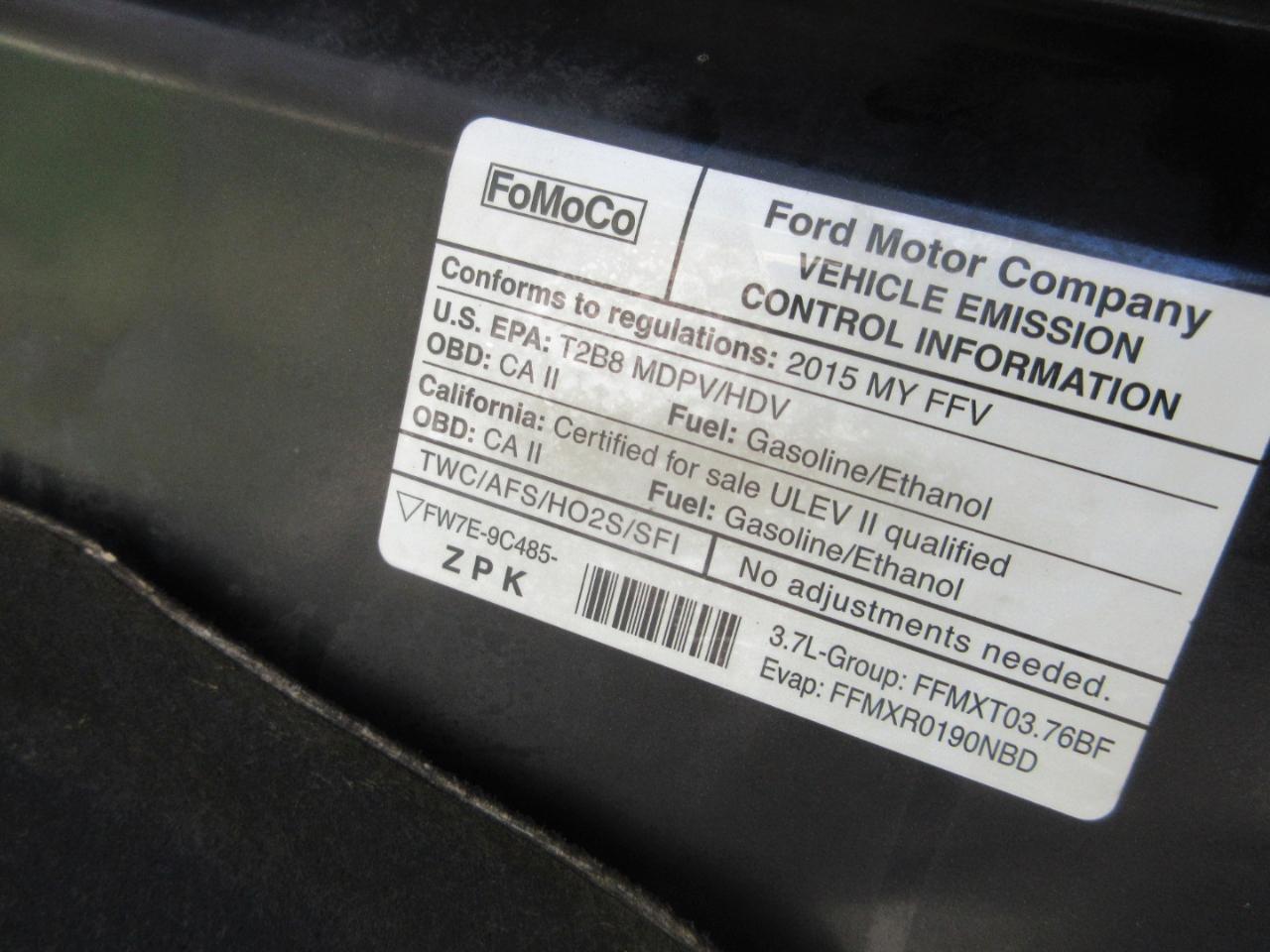 Ford Transit Cargo Van T-250 148" Med Rf 9000 GVWR Sliding RH Dr 2015