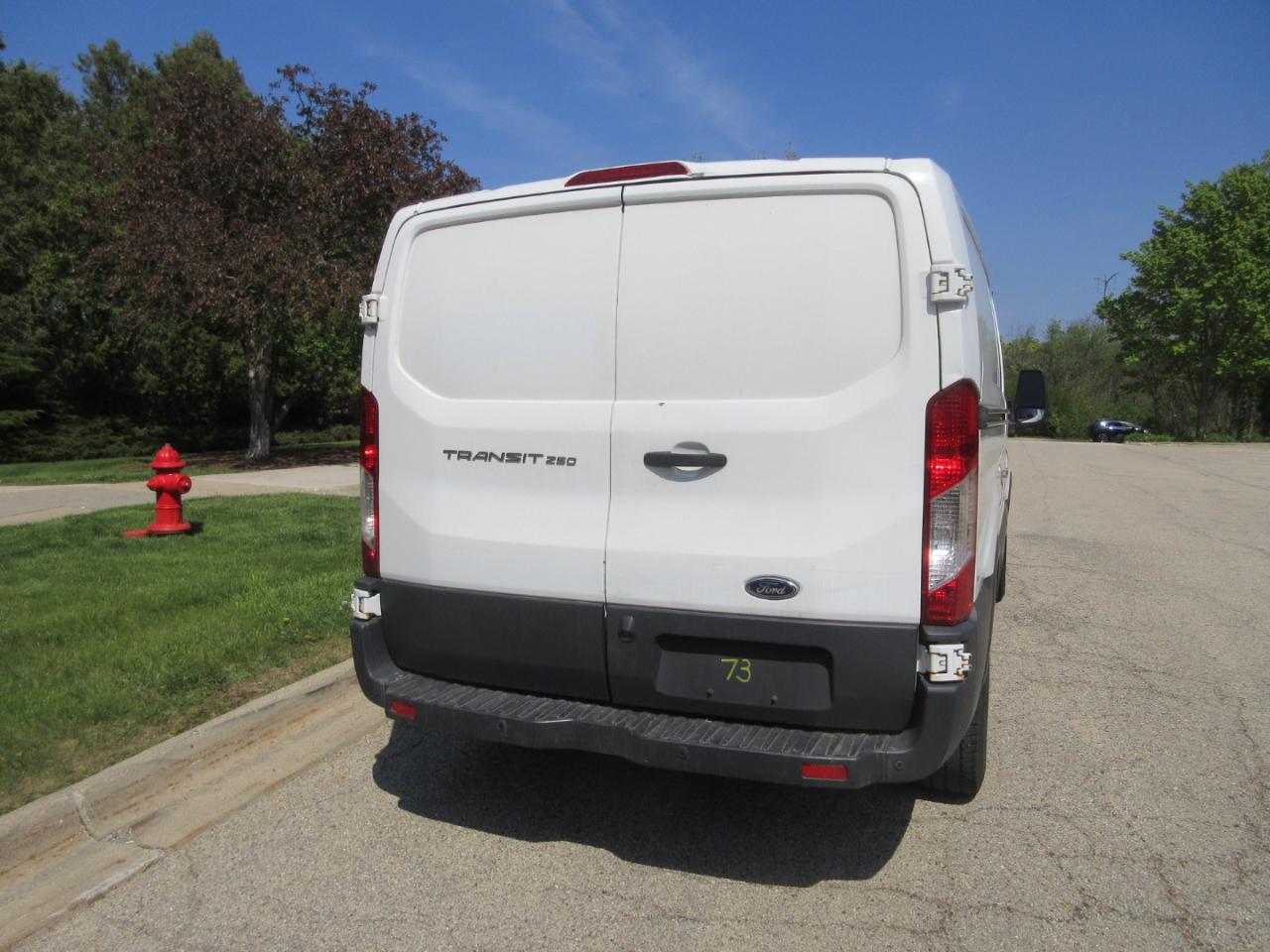 Ford Transit Van T-250 130" Low Rf 9000 GVWR Sliding RH Dr 2017
