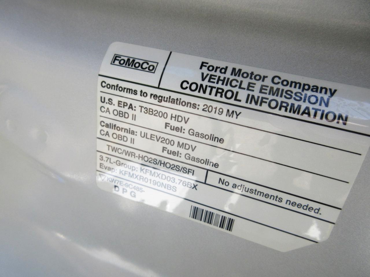 Ford Transit Van T-250 148" Low Rf 9000 GVWR Swing-Out RH Dr 2019