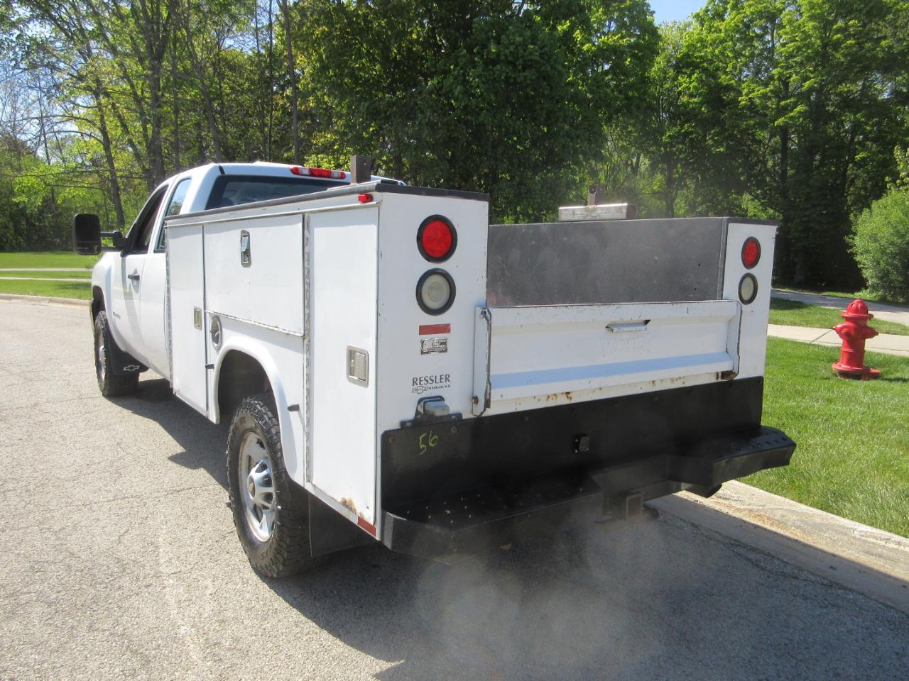 Chevrolet Silverado 2500HD 4WD Ext Cab 158.2" Work Truck 2011